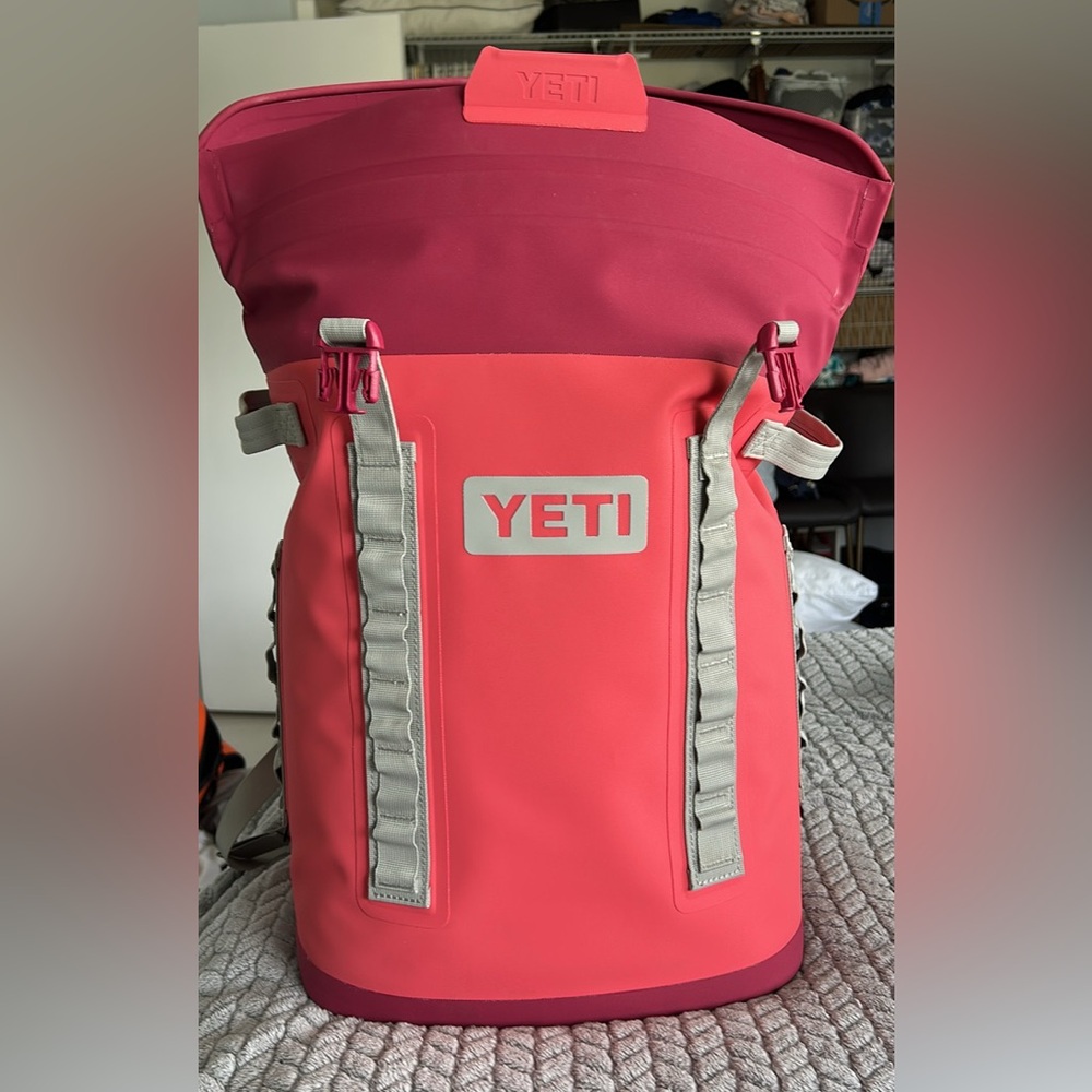 YETI m20 cooler backpack in Bimini pink